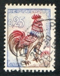 Stamps France -  Republique Francaise . Postes.