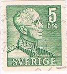 Sellos de Europa - Suecia -  GUSTAVO V 1939-42. Y&T Nº 259