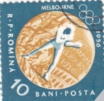 Stamps Romania -  MELBOURNE 1956