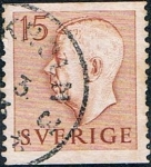 Sellos de Europa - Suecia -  GUSTAVO VI ADOLFO 1951-52. Y&T Nº 356