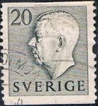 Sellos de Europa - Suecia -  GUSTAVO VI ADOLFO 1951-52. Y&T Nº 358