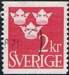 Sellos de Europa - Suecia -  ESCUDO 1961-68. Y&T Nº 476C