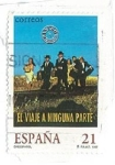 Stamps Spain -  Cine Español