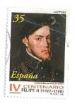 Sellos de Europa - Espa�a -  IV Cent.Muerte de Felipe II