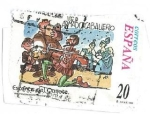 Stamps Spain -  Correspondencia Epistolar Escolar.Escenas del Quijote