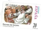 Stamps Spain -  Correspondencia Epistolar Escolar.Escenas del Quijote