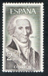 Stamps Spain -  1655- Personajes españoles. Gaspar Melchor de Jovellanos ( 1744-1811 ).