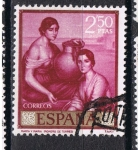 Sellos de Europa - Espaa -  Edifil  1663  Romero de Torres.  Marta y María. 