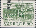 Sellos de Europa - Suecia -  HAMMARBY, LA CASA DE LINNEO. Y&T Nº 511