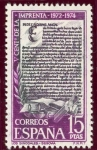 Sellos del Mundo : Europa : Espa�a : 1973 V Centenario de la imprenta - Edifil:2166