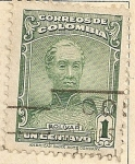 Sellos de America - Colombia -  Bolivar