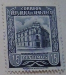 Stamps Venezuela -  EDIFICIOS PRINCIPAL DE CORREOS DE CARACAS