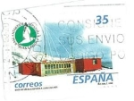 Stamps Spain -  X Aniv.de la Base Antártica española Juan Carlos I