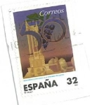 Stamps Spain -  Monumento Universal a la Vendimia