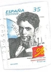 Stamps Spain -  Cent.Naciemiento Federico García Lorca