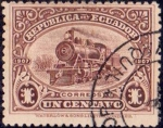 Sellos del Mundo : America : Ecuador : 1908 Inauguración del Ferrocarril Guayaquil-Quito