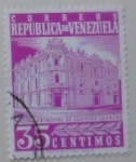 Stamps Venezuela -  OFICINA PRINCIPAL DE CORREOS CARACAS