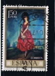 Stamps Spain -  Edifil  2021  Día del Sello,  Ignacio Zuloaga.  