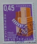 Sellos de America - Venezuela -  1960 CENSO NACIONAL