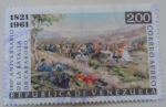 Stamps Venezuela -  140 ANIVERSARIA DE LA VATALLA DE CARABOBO