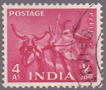 Stamps India -  vaca