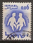 Stamps Israel -  Signos del zodíaco(Géminis).