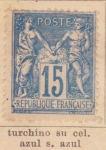 Sellos de Europa - Francia -  Republica Ed 1878