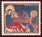 Stamps Spain -  1971 Navidad - Edifil:2061