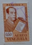 Stamps Venezuela -  ROMULO GALLEGOS MAESTRO Y NOVELISTA DE AMERICA