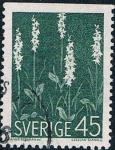 Stamps : Europe : Sweden :  FLORES SALVAJES DE LOS PAISES NÓRDICOS. ORQUÍDEA. Y&T Nº 590