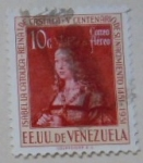 Stamps Venezuela -  ISABEL LA CATOLICA REINA DE CASTILLA V CENTENARIO DE SU NACIMIENTO 1451 -1951