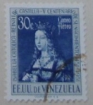 Sellos de America - Venezuela -  ISABEL LA CATOLICA REINA DE CASTILLA V CENTENARIO DE SU NACIMIENTO 1451 -1951