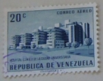 Stamps Venezuela -  HOSPITAL CLINICO DE LA CIUDAD UNIVERSITARIA