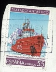 Stamps Spain -  Buque A-52 