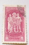 Sellos de America - Brasil -  IV CENTENARIO DE SAO PAULO 1554-1954