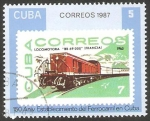 Sellos de America - Cuba -  150 anivº del establecimiento del Ferrocarril en Cuba