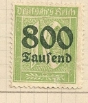 Stamps Germany -  Valor