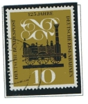 Stamps : Europe : Germany :  125 años Red Ferroviaria en Alemania