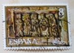 Stamps Spain -  NAVIDAD 1973