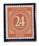 Stamps Germany -  Cifras