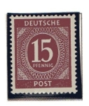 Stamps Germany -  Cifras