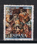 Stamps Spain -  Edifil  1838  Navidad´67   