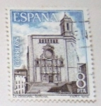 Stamps Spain -  LA CATEDRAL   GERONA