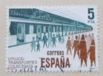 Stamps Spain -  UTILICE TRANSPORTES COLECTIVOS