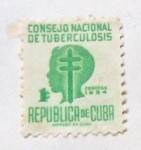 Stamps Cuba -  CONSELO NACONAL DE TUBERCULOSOS