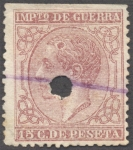 Stamps Europe - Spain -  Alfonso XII