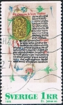 Stamps : Europe : Sweden :  NAVIDAD 1976. ILUMINACIONES MEDIEVALES DEL SIGLO XVI. Y&T Nº 949