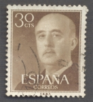 Stamps : Europe : Spain :  General Franco