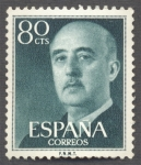 Stamps Spain -  General Franco