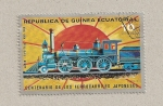 Sellos de Africa - Guinea Ecuatorial -  100 aniv. ferrocarriles japoneses